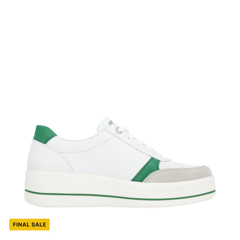 Remonte Women's Julika Shoes - Quarz/Weiss/Smargd/Weiss