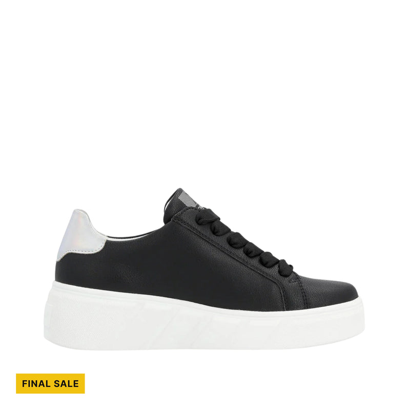 Rieker Women's Carla Shoes - Schwarz/Perlmutt
