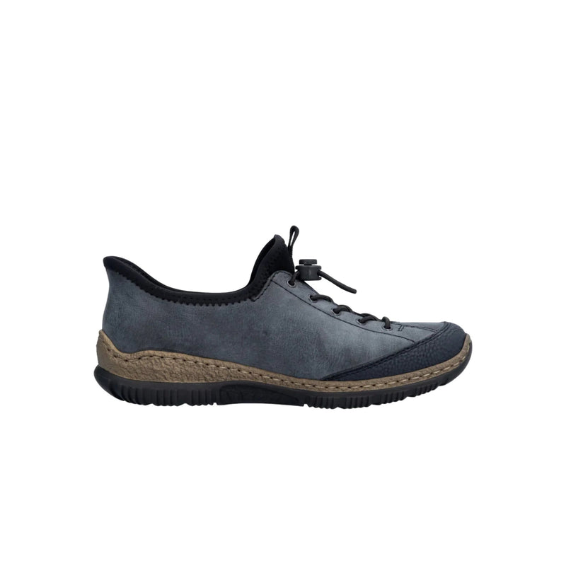 Rieker Women's Nikita 67 Shoes - Pazifik/Atlantic/Black