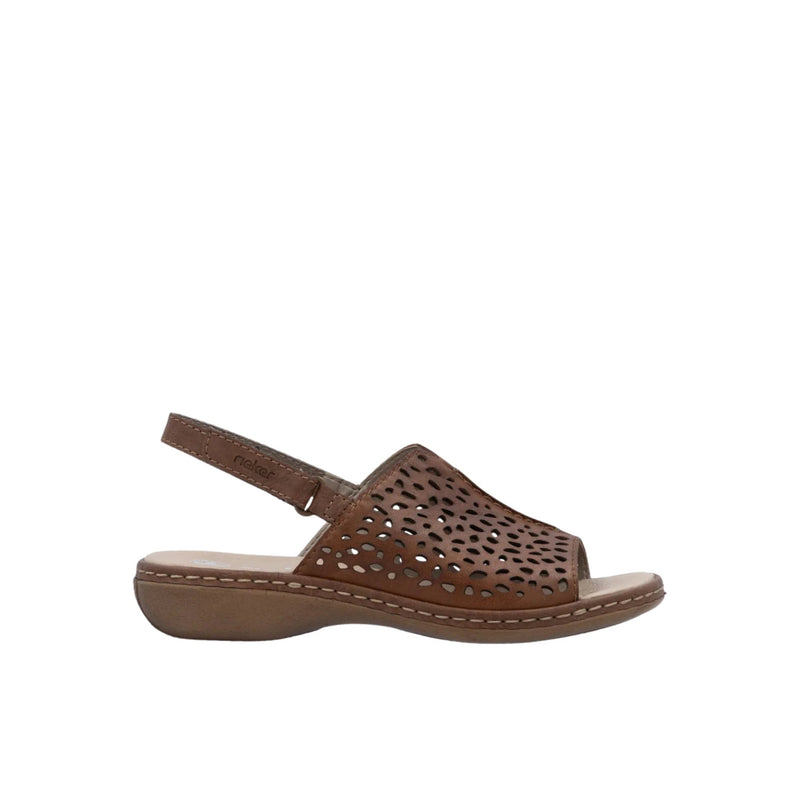 Rieker Women's Regina Sandals - Tabacco/Chestnut