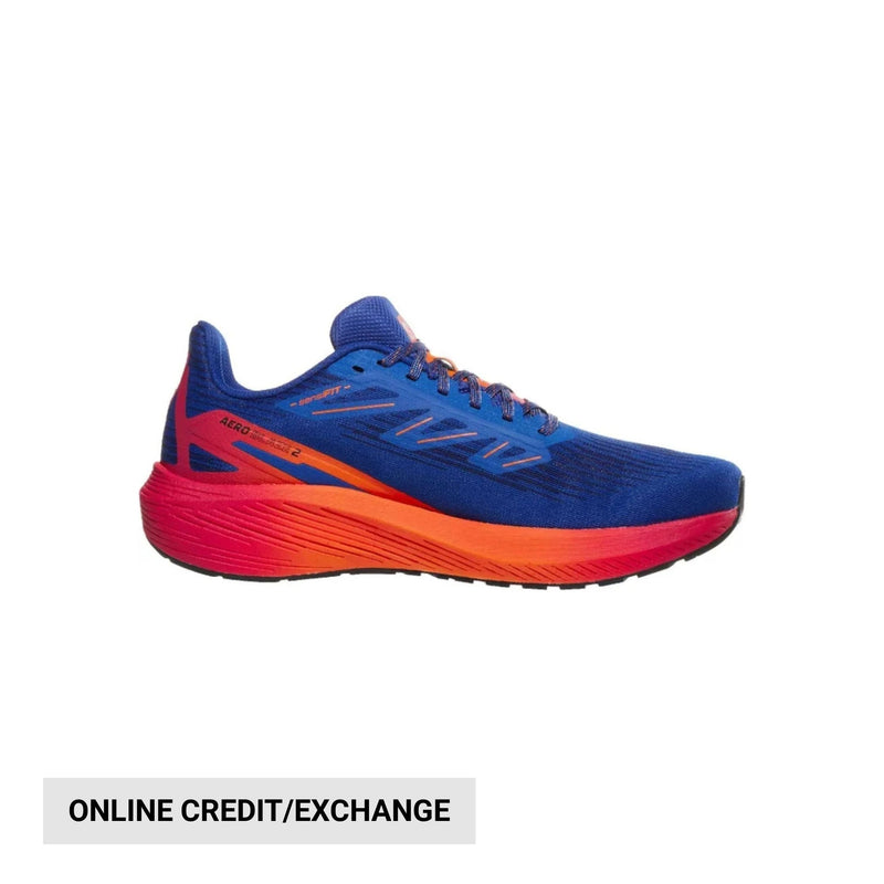 Salomon Men's Aero Blaze 2 Running Shoes - Dragon Fire/Vivacious/Surf The Web