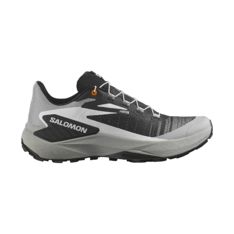 Salomon Men's Genesis Trail Running Shoes - Black/Alloy/Tumeric