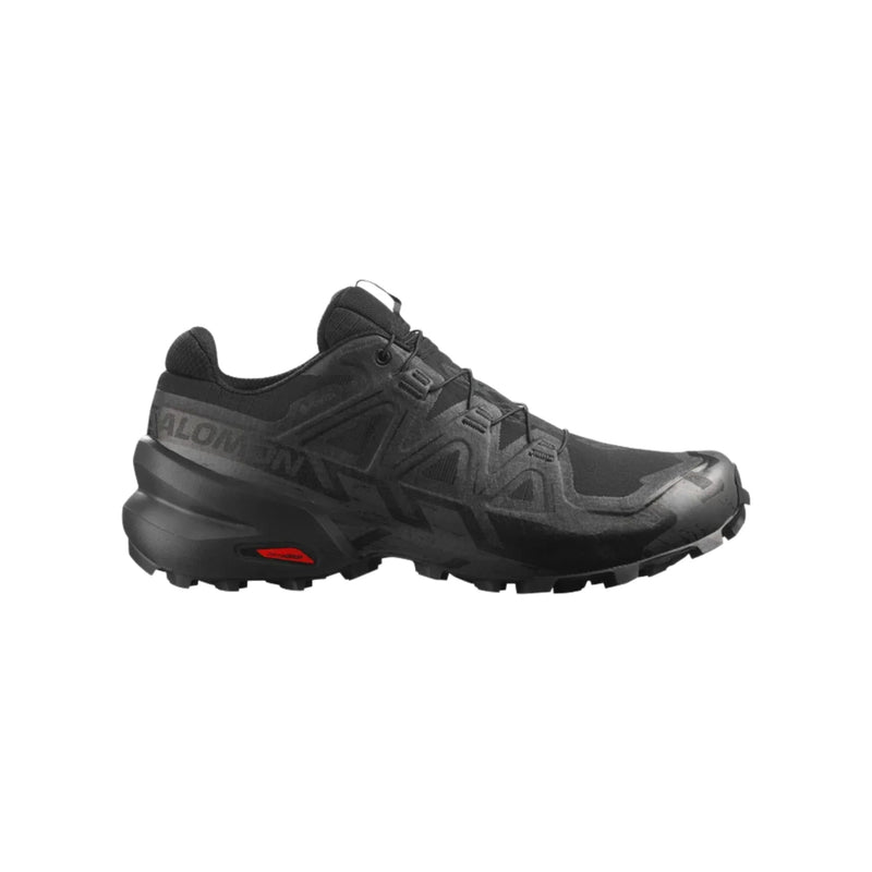 Salomon Men's Speedcross 6 Gore Tex Trail Running Shoes - Black / Black / Phantom