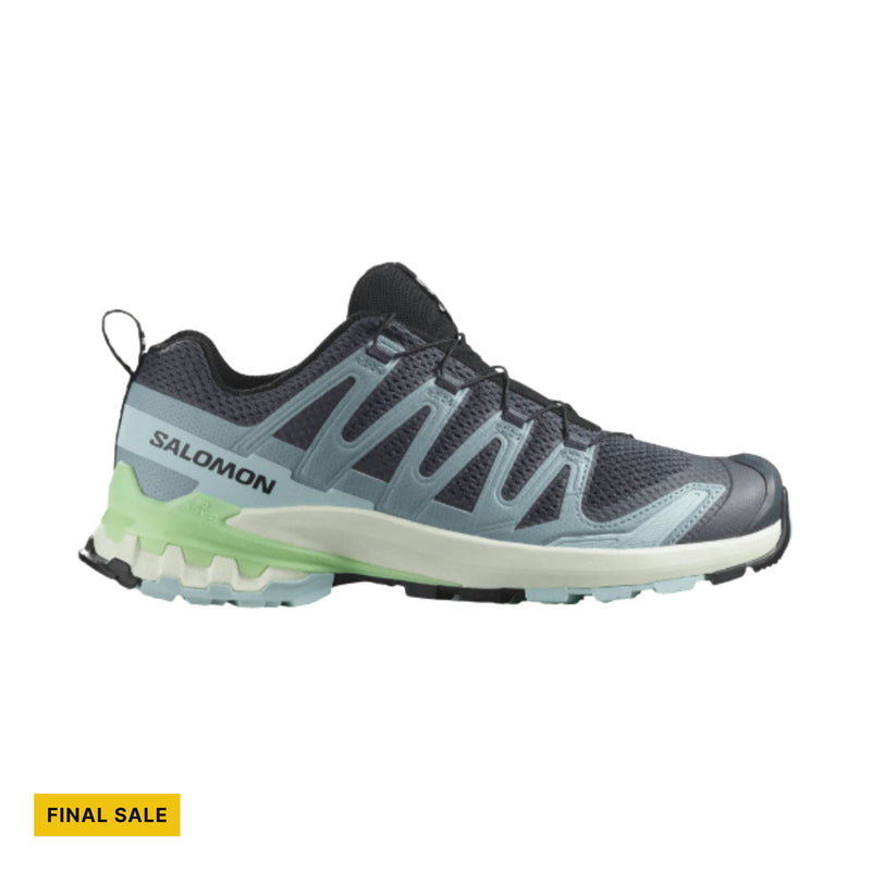 Salomon Women's XA Pro 3D V9 Trail Running Shoes - Turbulence/Iced Aqua/Patina Green