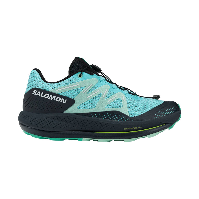 Salomon Women's Pulsar Trail Running Shoes - Blue Radiance/Carbon/Yucca