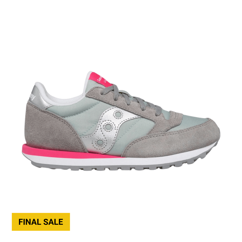 Saucony Kids' Jazz Original Shoes - Grey/Pink
