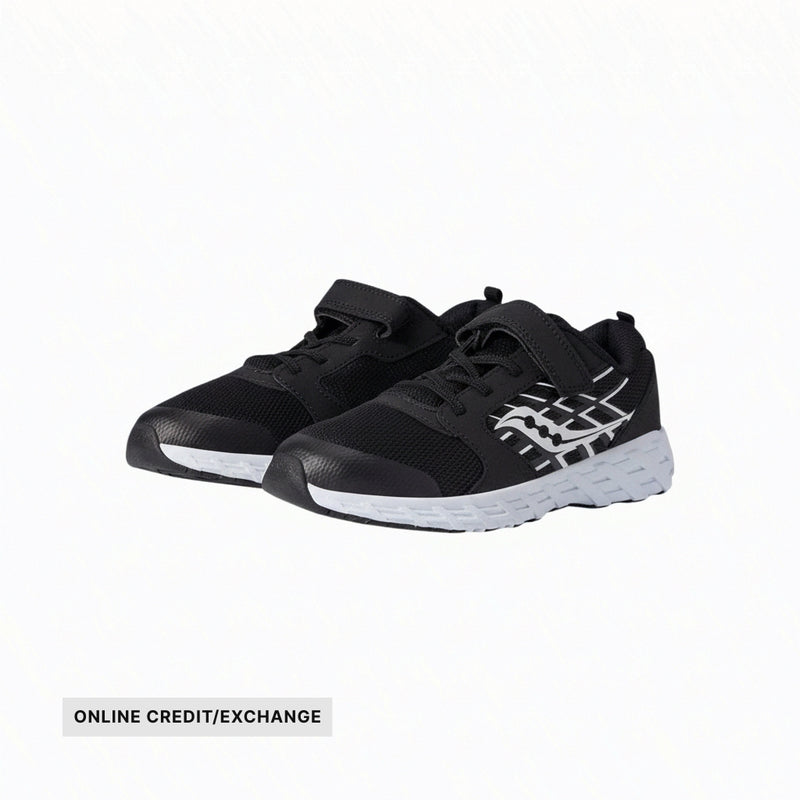 Saucony Kids' Wind AC 2.0 Shoes - Black/White