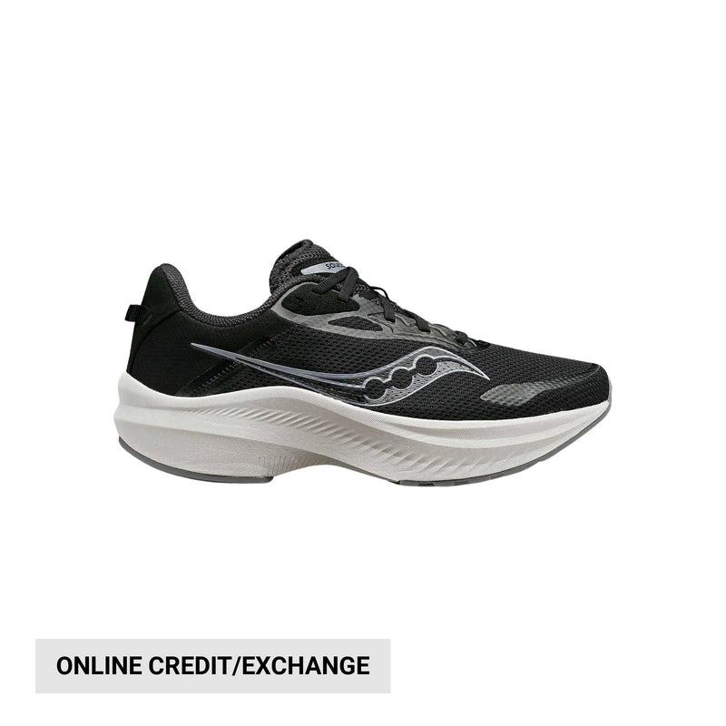Saucony Men's Axon 3 Running Shoes - Black/Grey