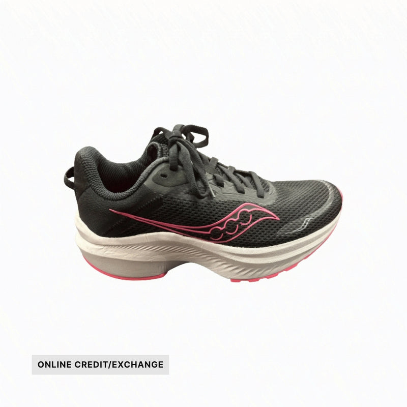 Saucony Women's Axon 3 Running Shoes - Black/Vizi Pink