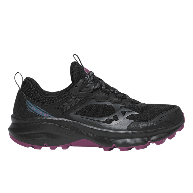 Saucony Women's Excursion TR17 GTX Shoes - Black/Plum