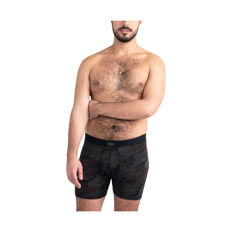 SAXX Men's Daytripper Boxer Brief - Black Ops Camo