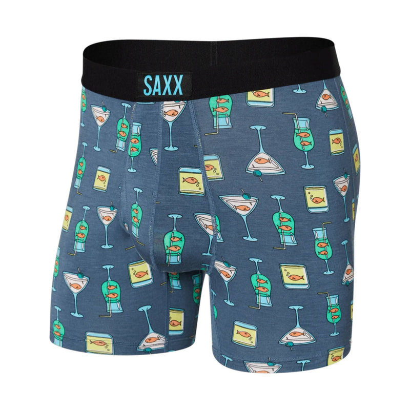 SAXX Men's Ultra Boxer Brief - Nautical Nightcap