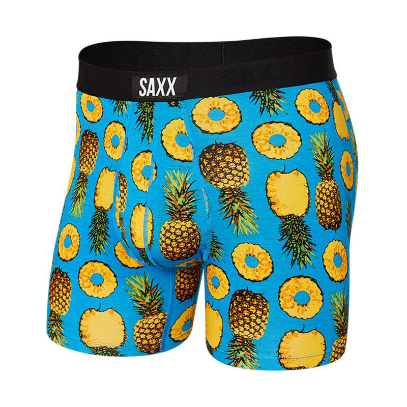 SAXX Men's Ultra Boxer Brief - Polka Pineapple