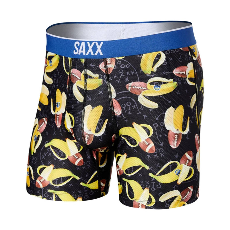 SAXX Men's Volt Boxer Brief - Bananas For Football