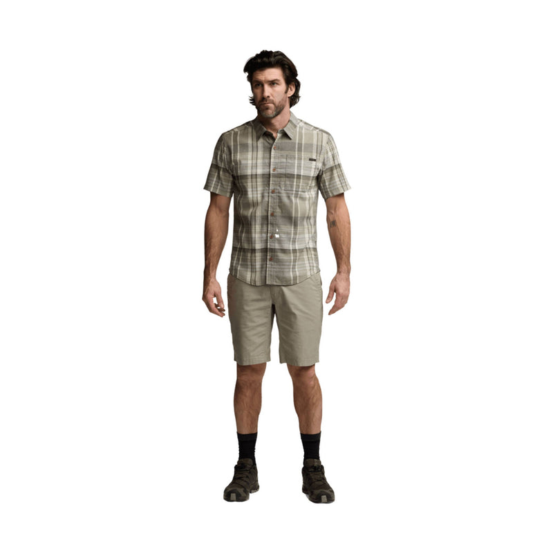 Sitka Men's Ambary SS Shirt - Herb Green Heather