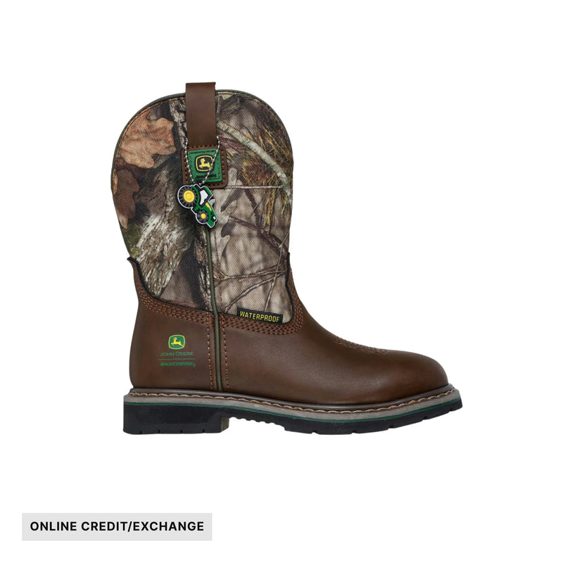 Skechers Kids' John Deere Waterproof Rowood Boots - Moss Canyon Camo