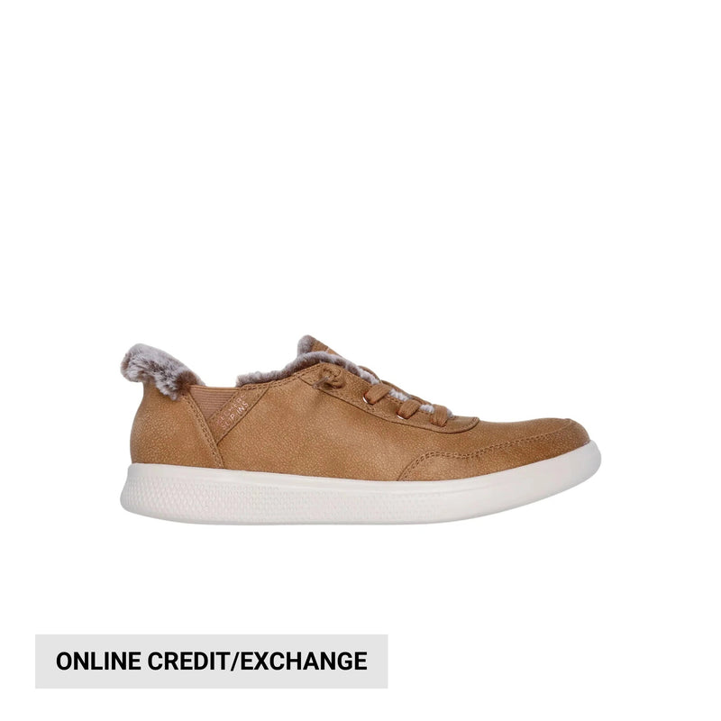 Skechers Women's Slip Ins Bobs Skip Cute Shoes - Chestnut