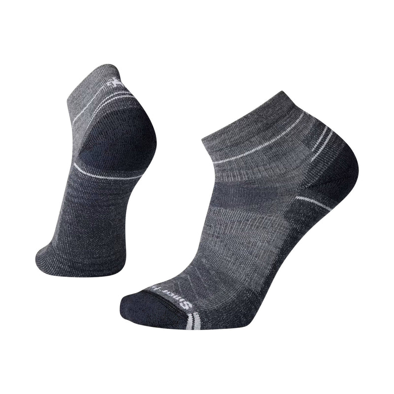 Smartwool Men's Hike Ankle Light Cushion Socks - Medium Gray