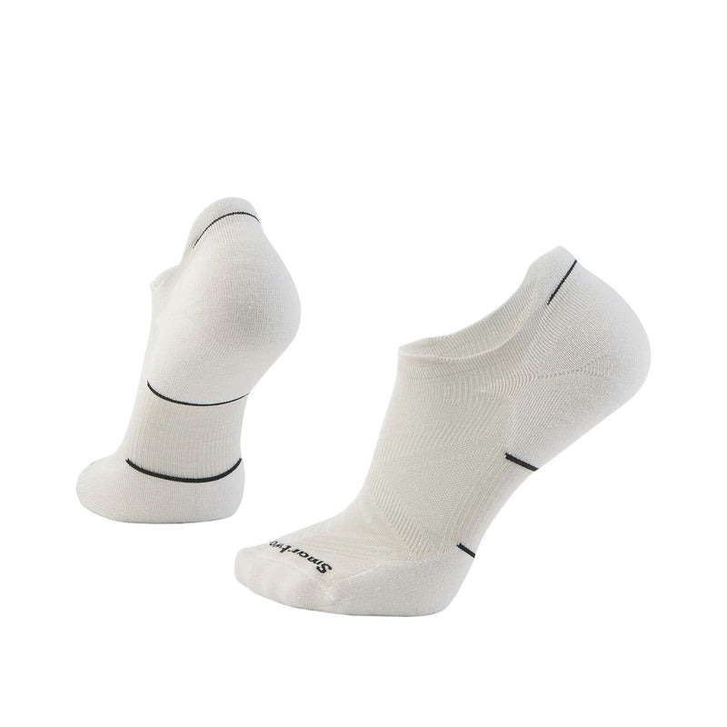 Smartwool Men's Run Targeted Cushion Low Ankle Socks - Black/White