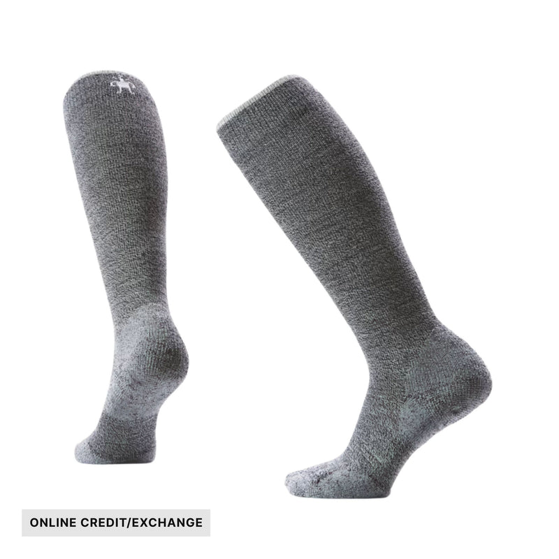 Smartwool Women's Everyday Lifestyle Knee High Light Cushion Socks - Charcoal-Light Grey