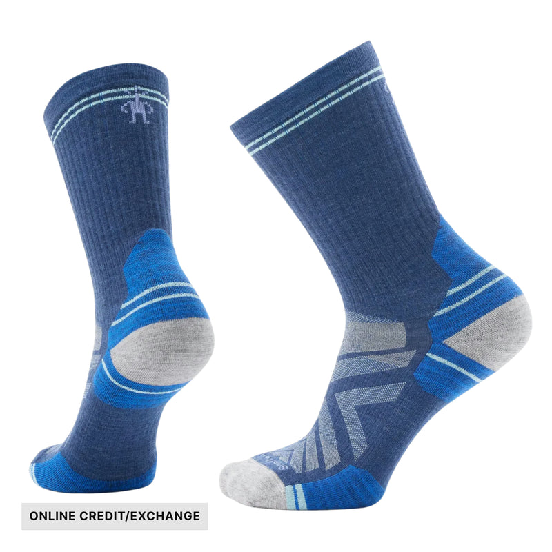 Smartwool Women's Hike Targeted Cushion Crew Socks - Alpine Blue