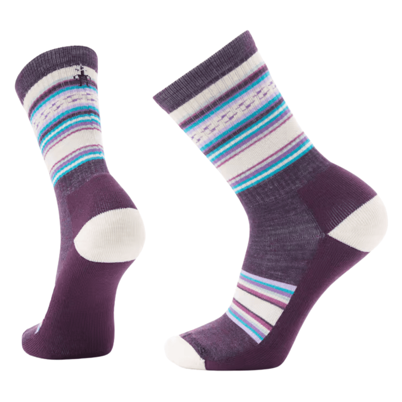 Smartwool Women's Everyday ReGarita Light Cushion Crew Socks - Purple Iris
