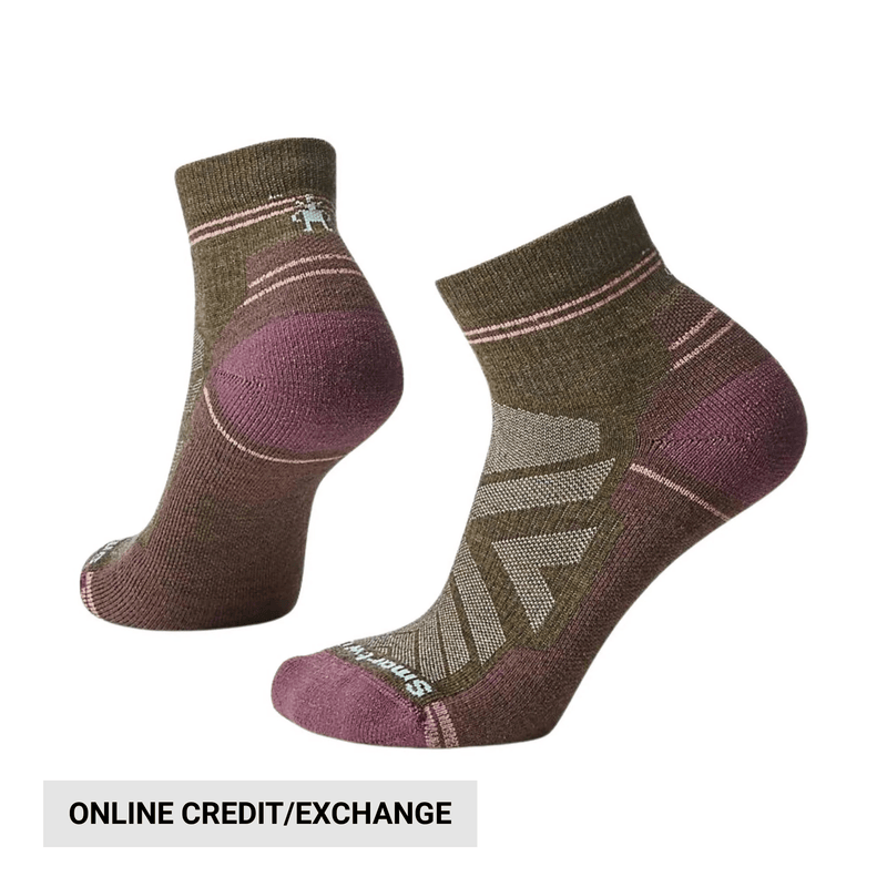 Smartwool Women's Hike Light Cushion Ankle Socks - Military Olive