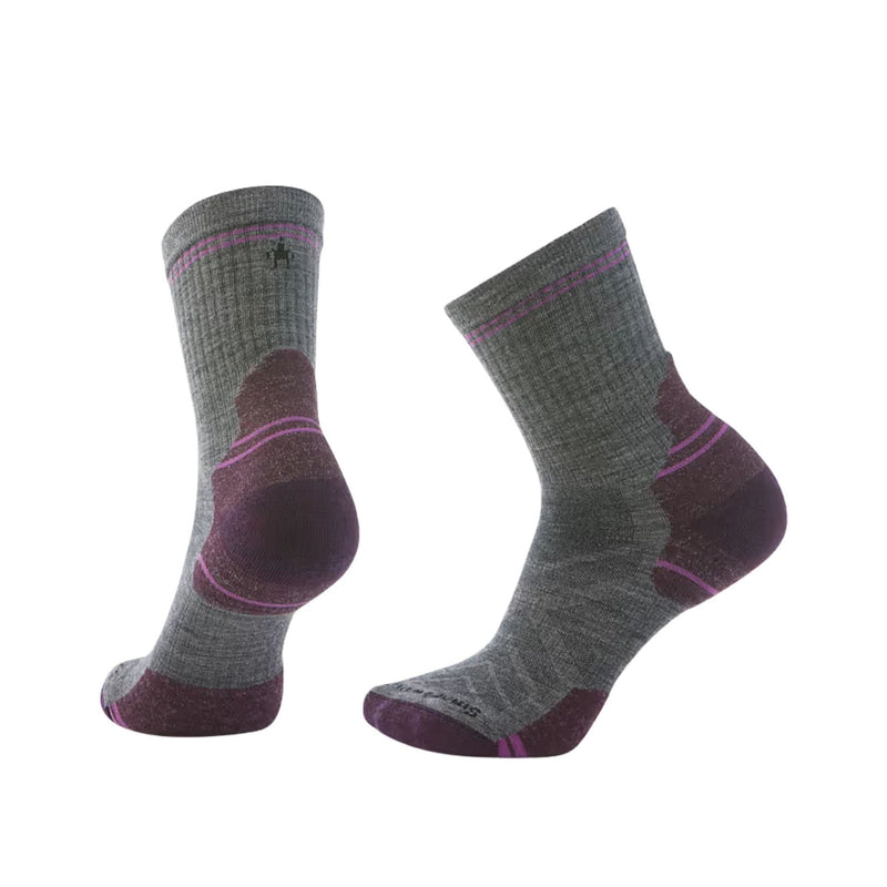 Smartwool Women's Hike Targeted Cushion Mid Crew Socks - Medium Gray