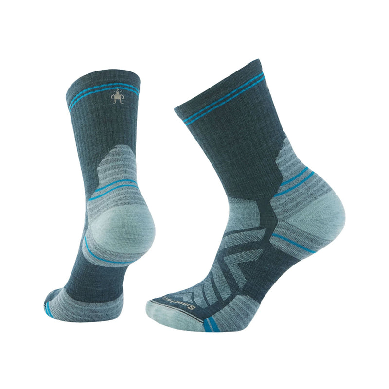 Smartwool Women's Hike Targeted Cushion Mid Crew Socks - Twilight Blue