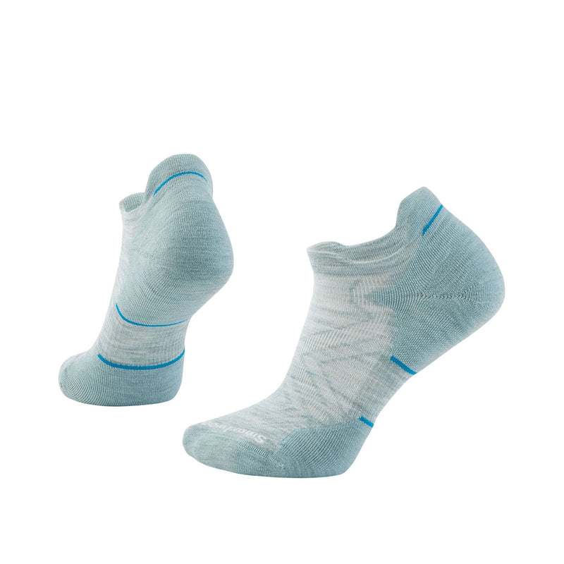 Smartwool Women's Run Targeted Cushion Low Ankle Socks - Frosty Green/White