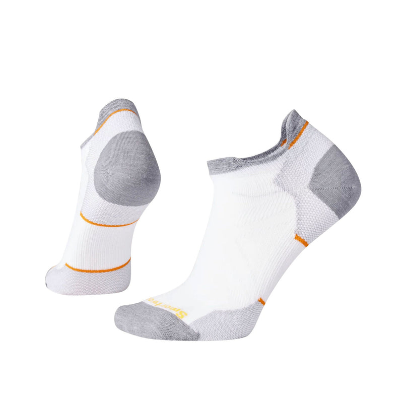 Smartwool Women's Run Zero Cushion Low Ankle Socks - White