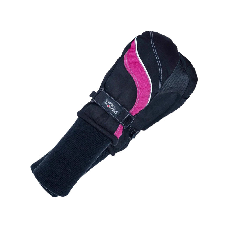 SnowStoppers Kids' Ski and Snowboard Mittens - Fuchsia