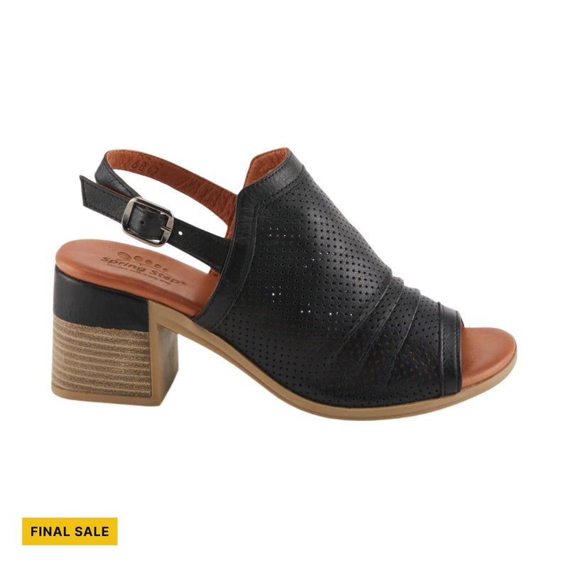 Spring Step Women's Noctium Sandals - Black
