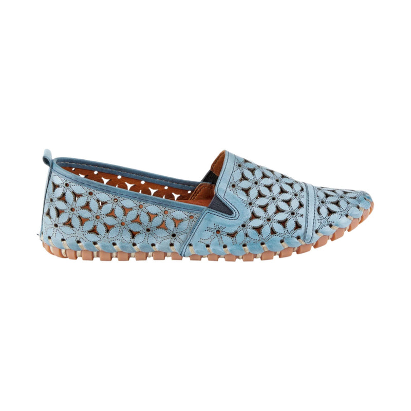 Spring Step Women's Flowerflow Shoe - Blue