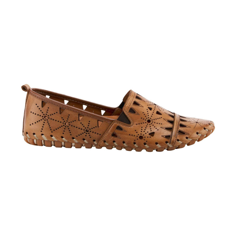 Spring Step Women's Fusaro Loafer Shoes - Brown