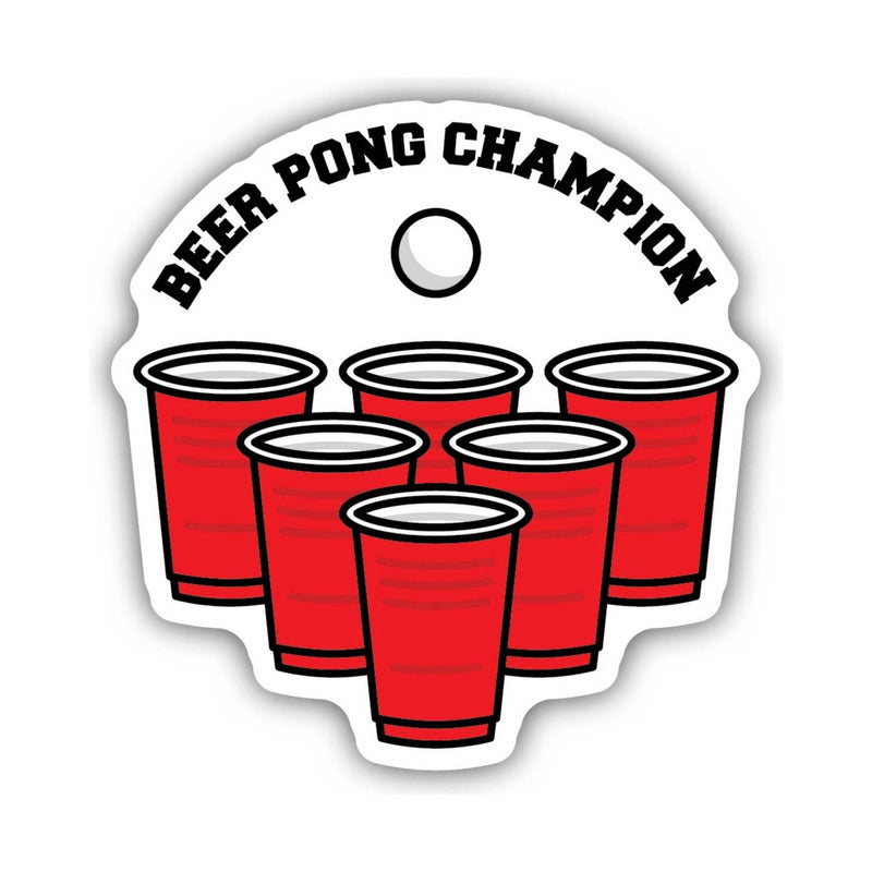 Sticker Northwest Beer Pong Champion
