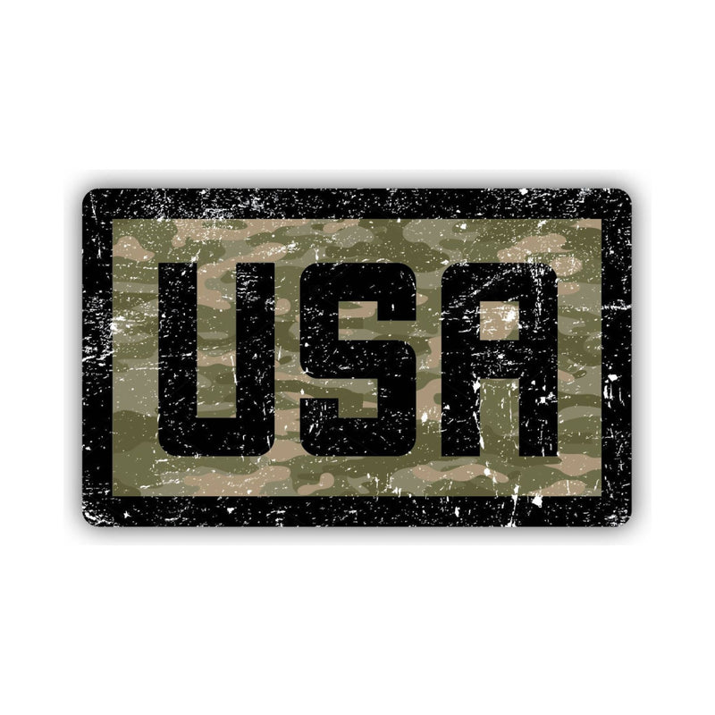 Sticker Northwest Camo USA