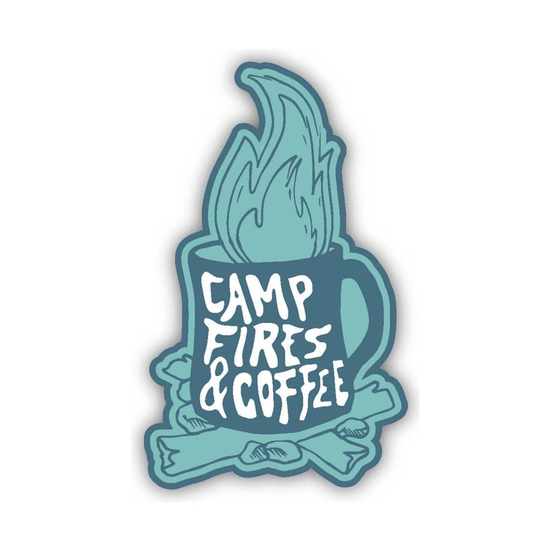 Sticker Northwest Camp Fires & Coffee