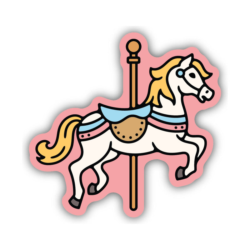 Sticker Northwest Carousel Horse