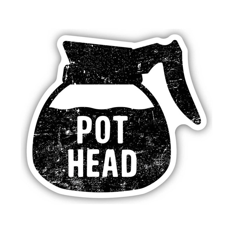 Sticker Northwest Coffee Pot Head