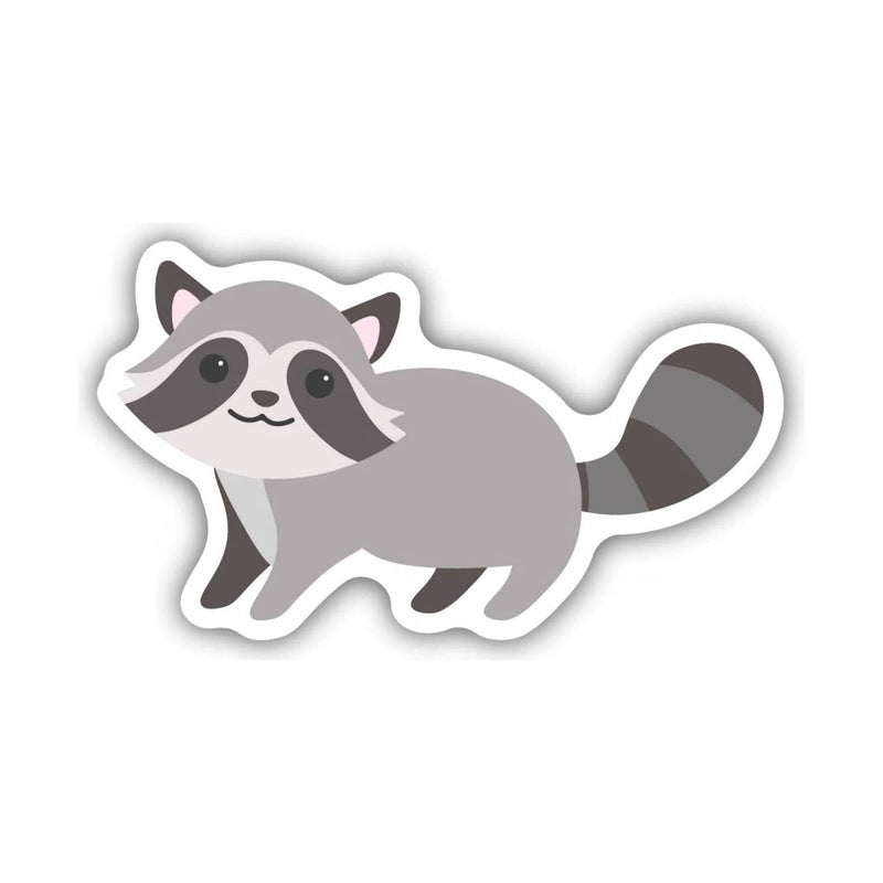 Sticker Northwest Cute Raccoon