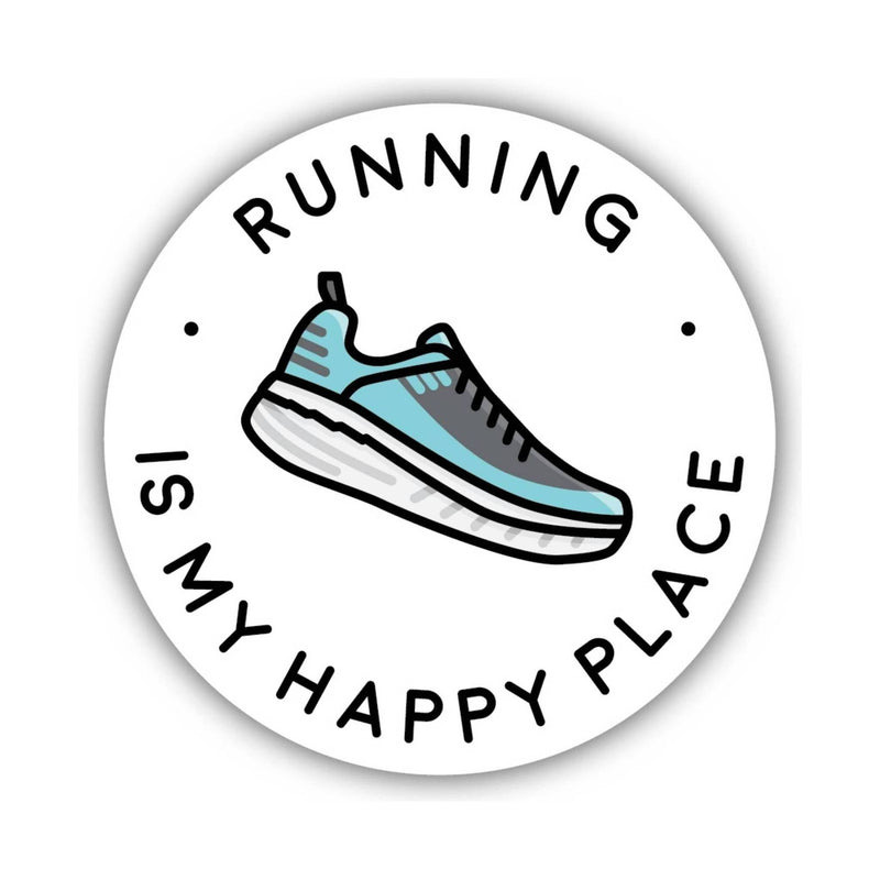 Sticker Northwest Happy Place Running Shoe