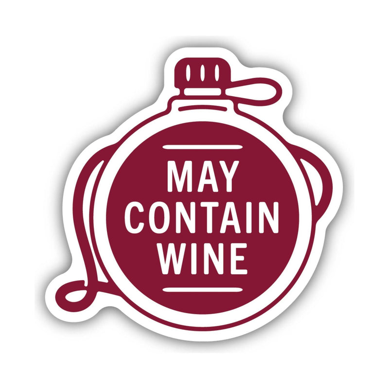 Sticker Northwest May Contain Wine