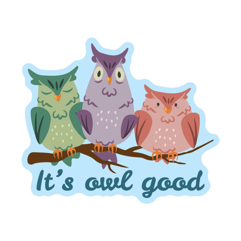 Sticker Northwest Owl Good
