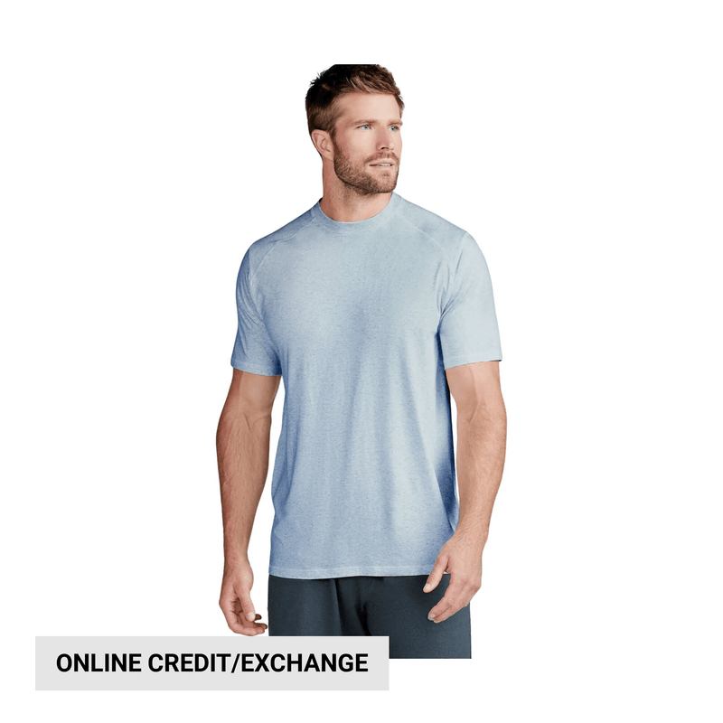 Tasc Men's Carrollton Fitness Tee - Cloud Heather