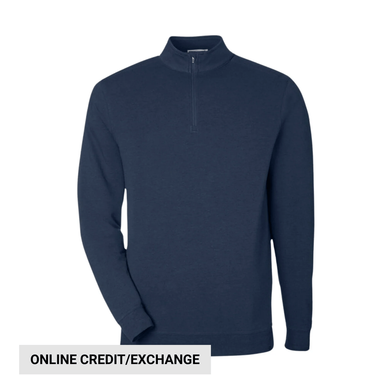 Tasc Men's Cloud French Terry Quarter Zip - Classic Navy
