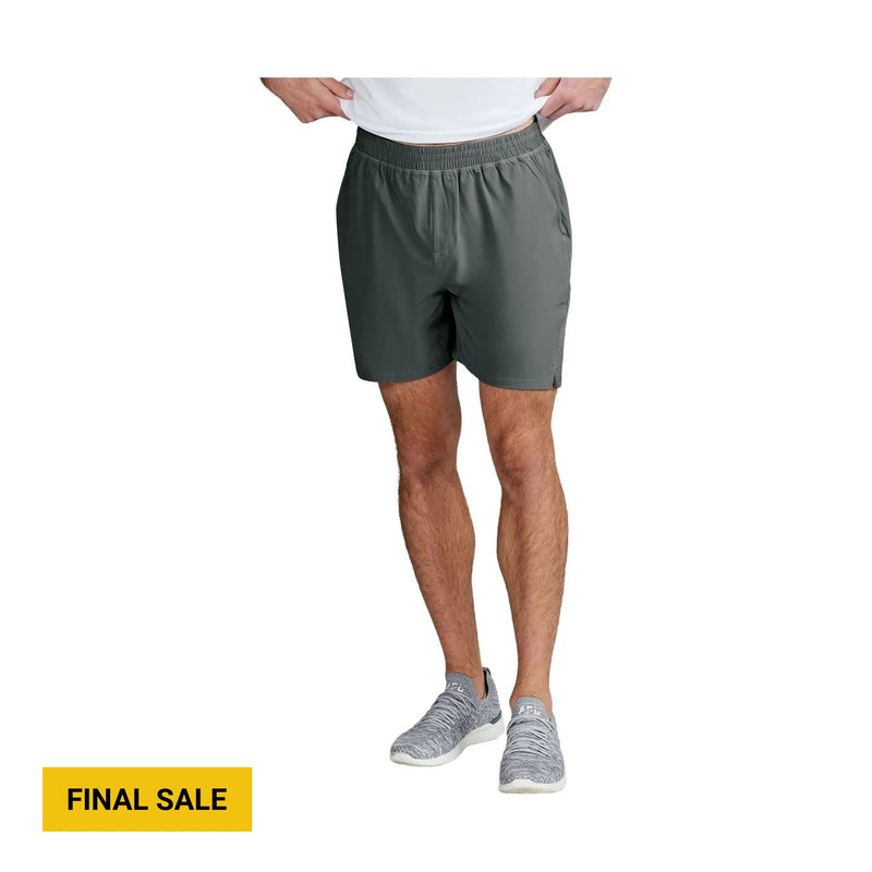 Tasc Men's Recess 7 Inch 2 In 1 Short - Dark Alloy