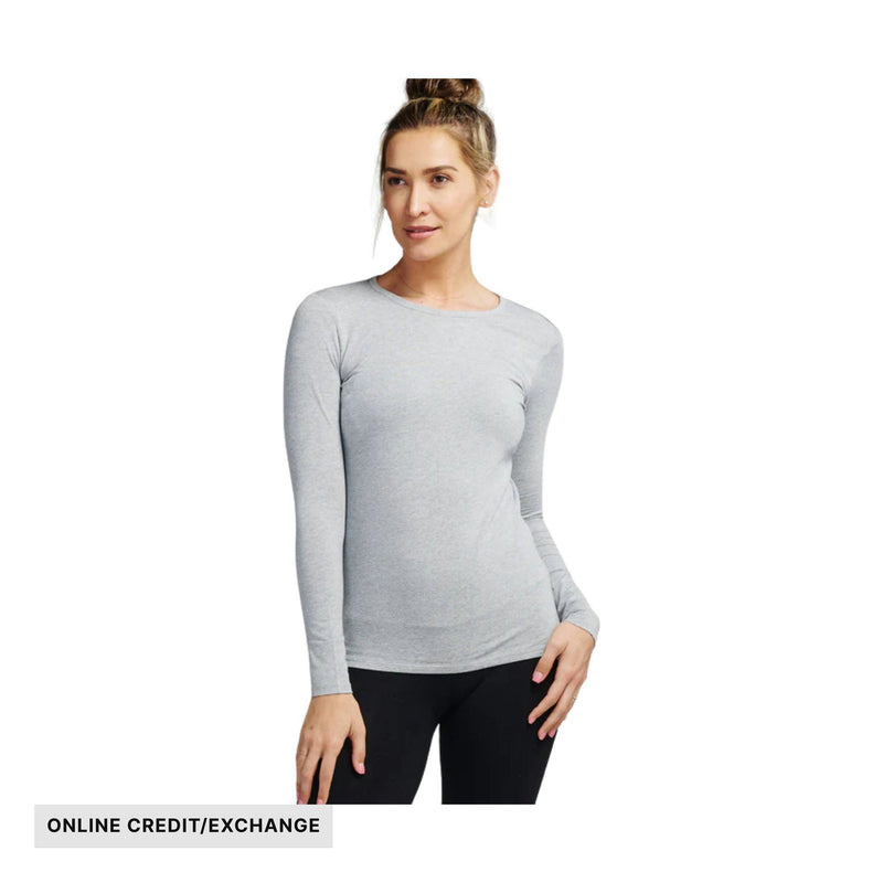 Tasc Women's Nola Long Sleeve Shirt - Perfect Grey Heather