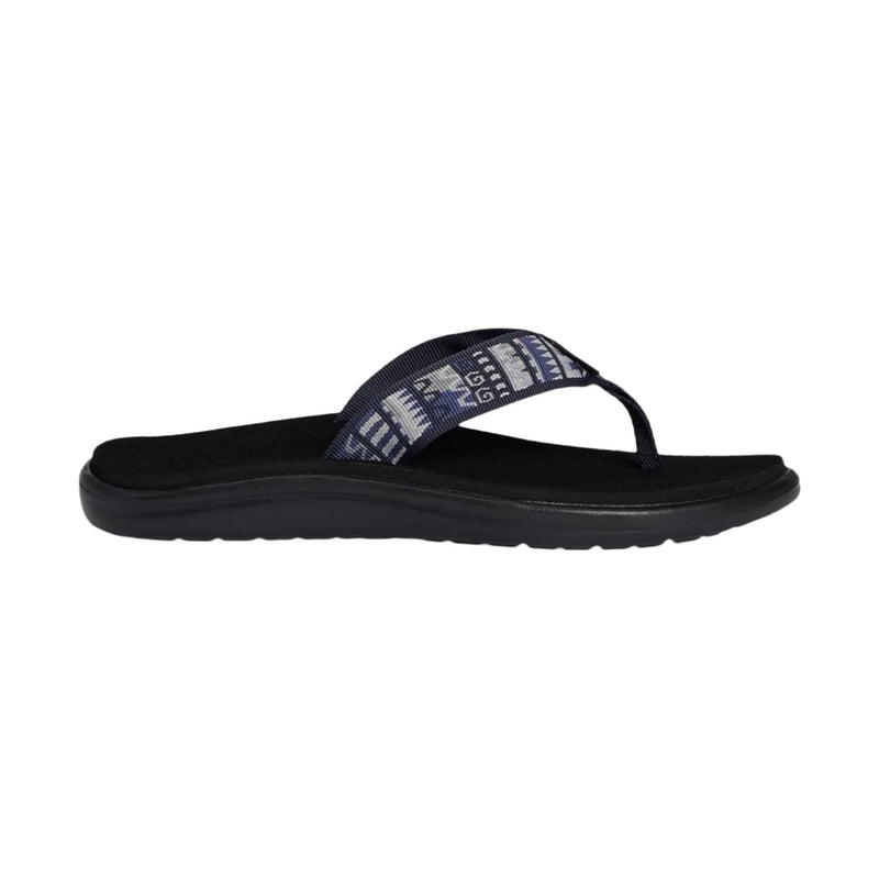 Teva Women's Voya Flip Flop - Geo Mashup Navy