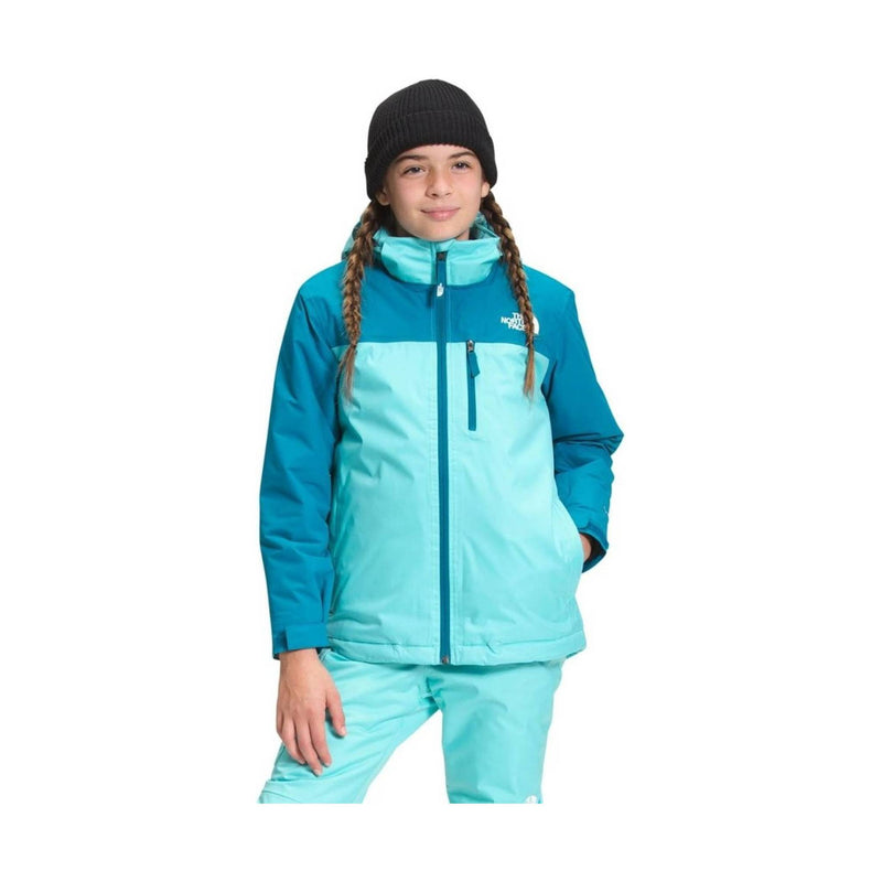 The North Face Kids' Snowquest Plus Insulated Jacket - Transantarctic Blue